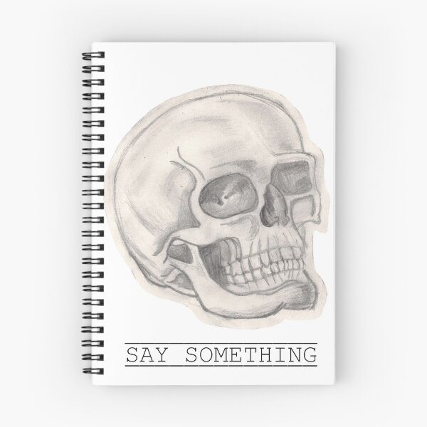 Item preview, Say Something Large Skull  designed and sold by Titoduhburito.