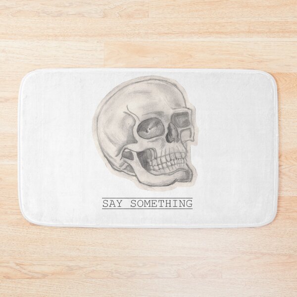 Item preview, Say Something Large Skull  designed and sold by Titoduhburito.