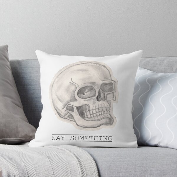 Item preview, Say Something Large Skull  designed and sold by Titoduhburito.