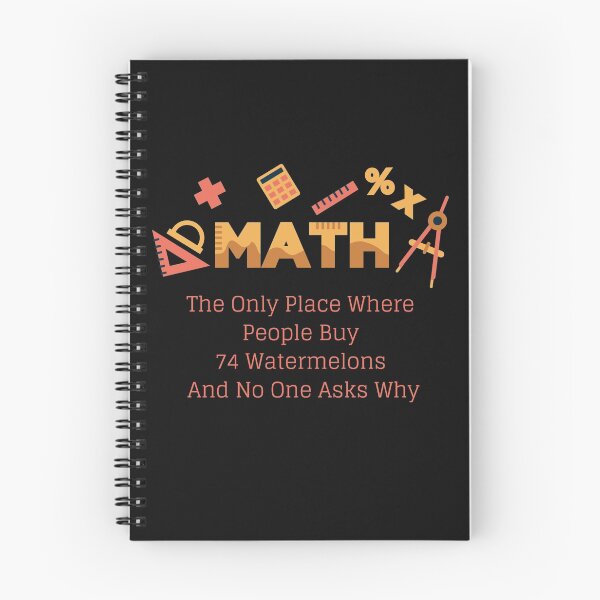 Item preview, Math The Only Place Where People Buy 74 Watermelons T-Shirt  designed and sold by Pauloemde.