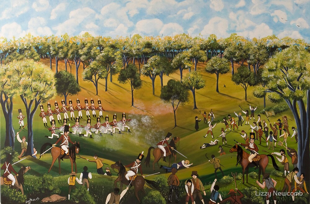 "The Battle of Vinegar Hill 1804" by Lizzy Redbubble