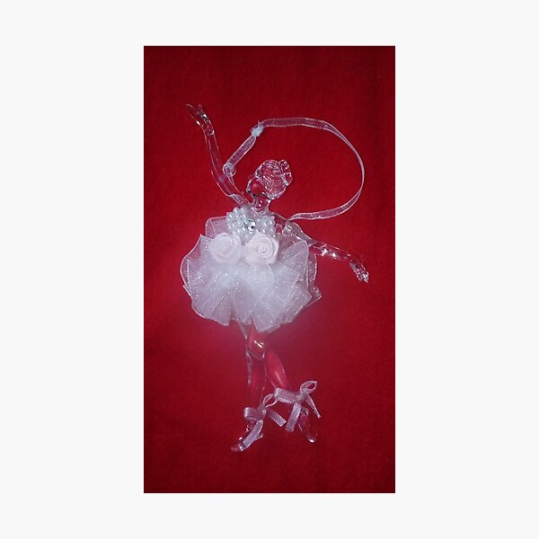 Item preview, Crystal ballerina dancing in the red space designed and sold by StephanieCAD.