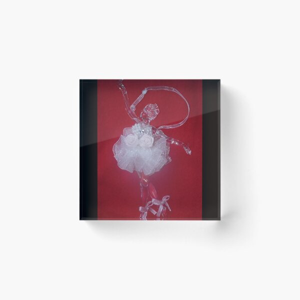 Item preview, Crystal ballerina dancing in the red space designed and sold by StephanieCAD.