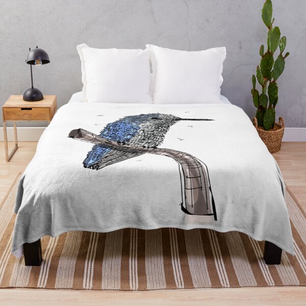 Item preview, Blue Bird of Nature Wall Art designed and sold by eboy32.