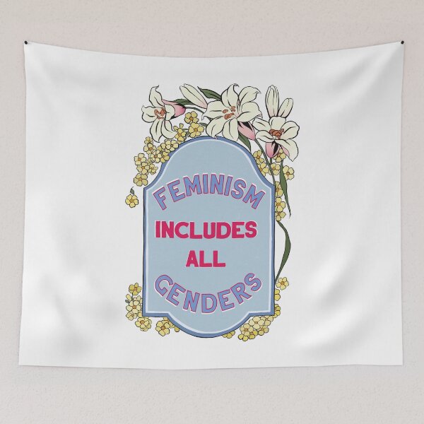 Item preview, Feminism Includes All Genders designed and sold by fabfeminist.