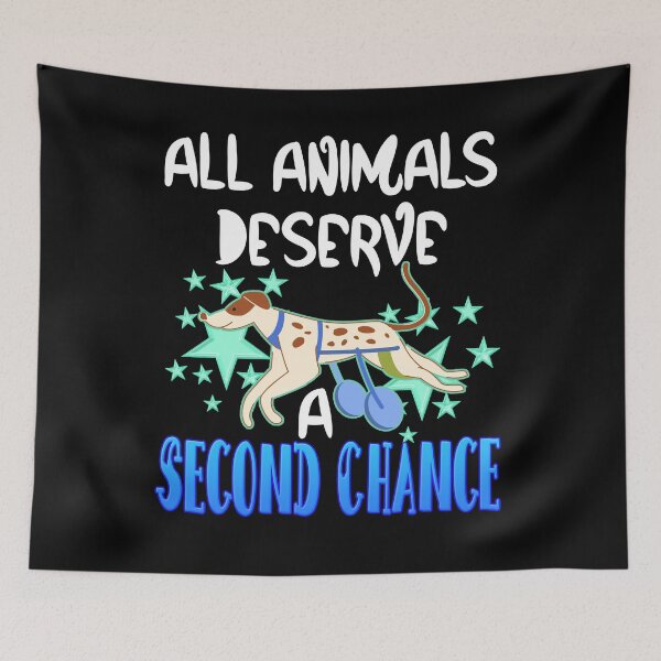 Item preview, All Animal Deserve a Second Change Specially Abled National Day designed and sold by Nzgiftsandmore.