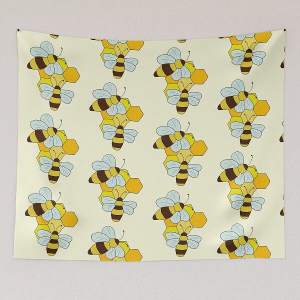 Item preview, Bees and honeycombs designed and sold by Blumchen.