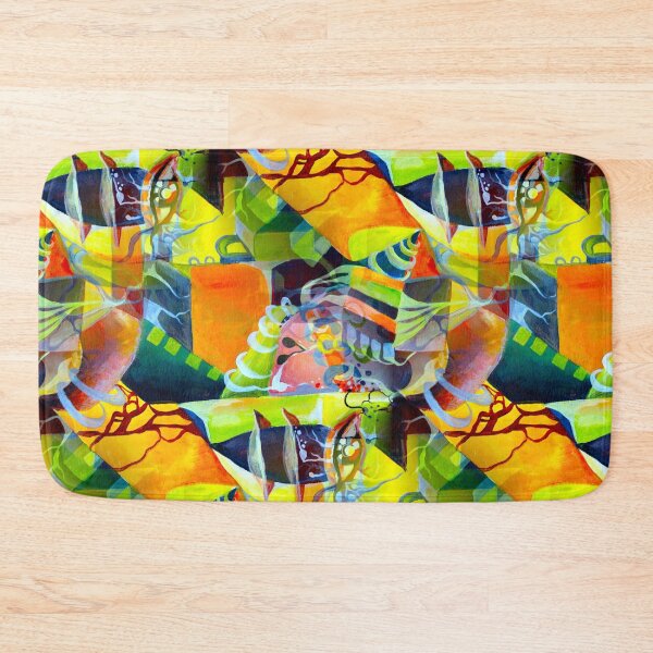 Item preview, Surrealism Multicolored Pop Art Culture Vivid Dreams in Watercolor designed and sold by Nisuris.