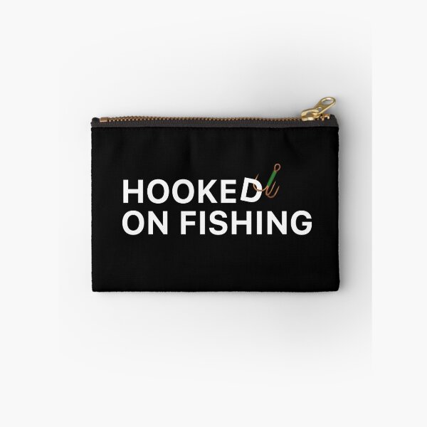 Item preview, HOOKED ON FISHING (white) designed and sold by JennieCarolina.