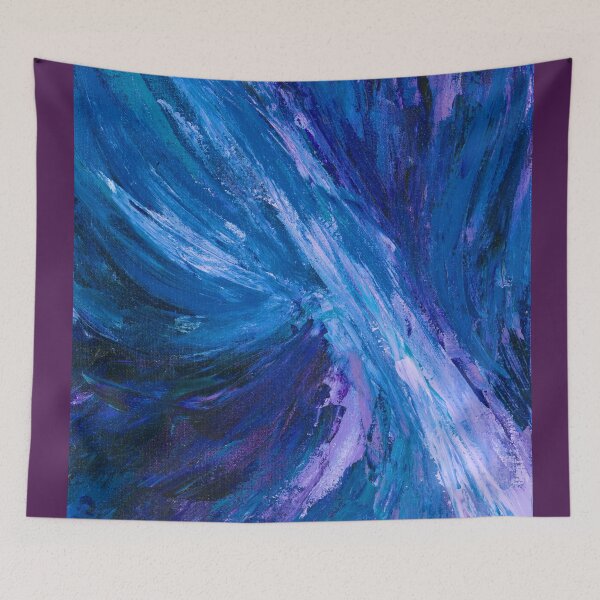 Artikelvorschau, Intuitive abstrakte Wasserlandschaft von Courtney Hatcher entworfen und verkauft von cghatcherart.