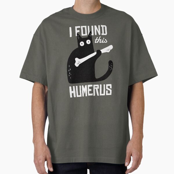 Item preview, Black Fluffy Bombay Cat I Found This Humerus designed and sold by Cute and Funny Animal Art Designs.
