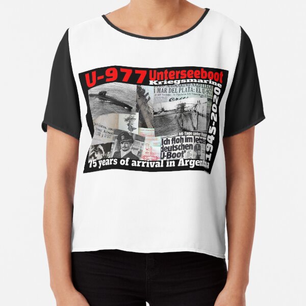 U-977 Unterseeboot 1945-2020 (English) Blusa