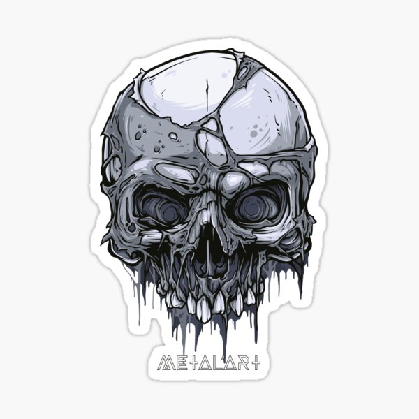 The Skull - 02 Sticker