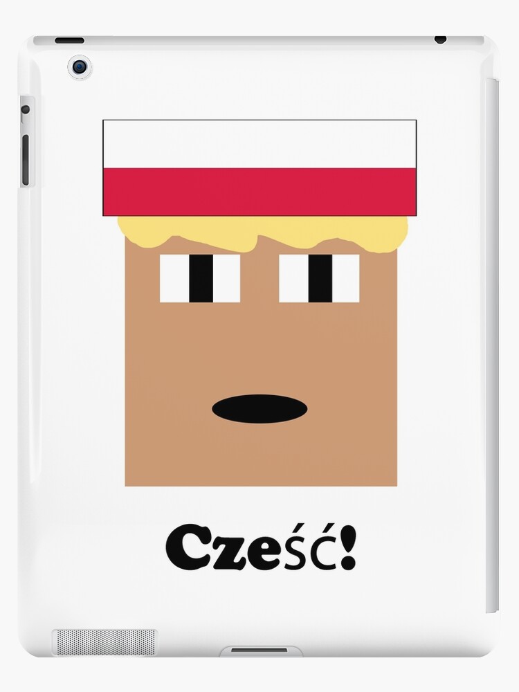 Funda y vinilo para iPad « Cześć (Hola en polaco)» de Manimal-Merch |  Redbubble