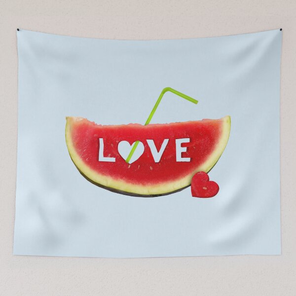 Item preview, Summer watermelon LOVE designed and sold by psychoshadow.
