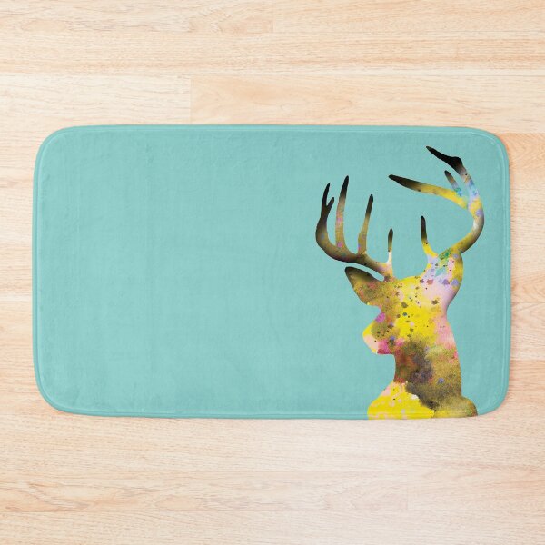 Item preview, Yellow Deer - Stag Painting designed and sold by ElfShoppe.