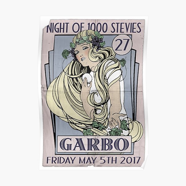 NOTS 27: Garbo Poster Poster
