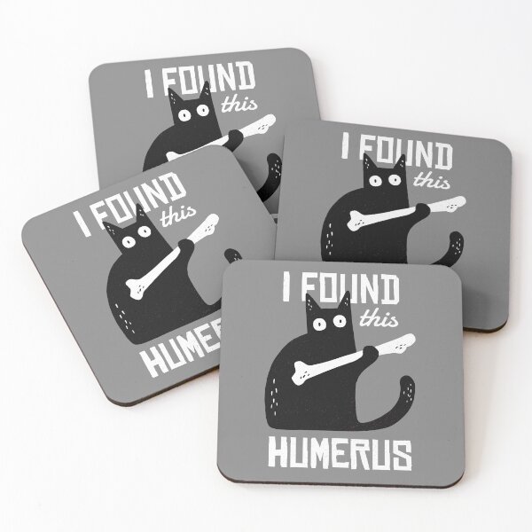 Item preview, Black Fluffy Bombay Cat I Found This Humerus designed and sold by Cute and Funny Animal Art Designs.