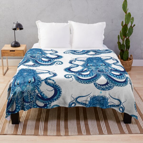 Item preview, Octopus with corals, shells and sea anemones designed and sold by Kisho.