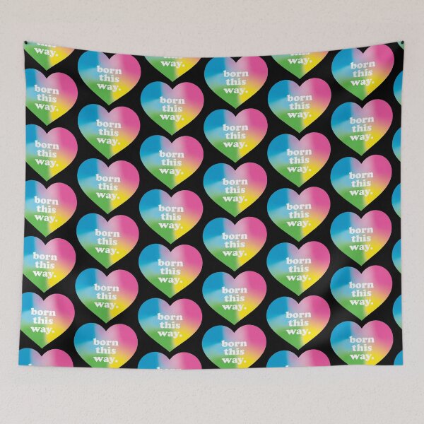 Item preview, Pride Heart - Born This Way designed and sold by dustlight.