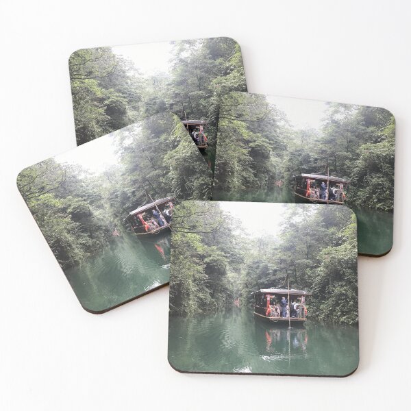 Item preview, Boat on River in Asia designed and sold by zakothx.