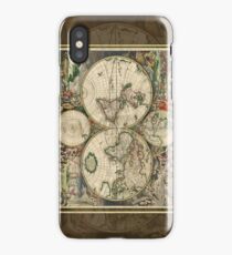 World Map 1689 iPhone Case/Skin