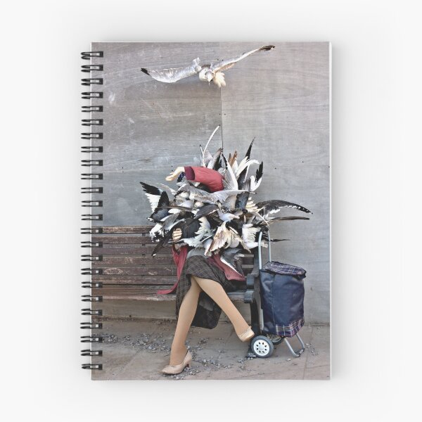 Item preview, Dismaland - Woman Being Attacked By Birds - 2 designed and sold by LooseImages.
