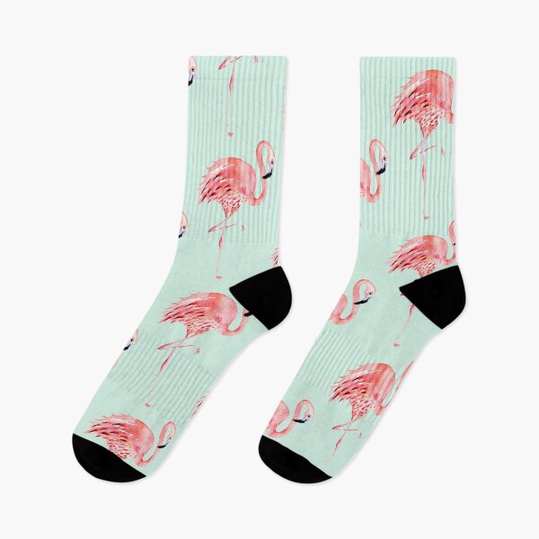 Aperçu de l'œuvre Flamant rose, aquarelle créée et vendue par PixDezines.