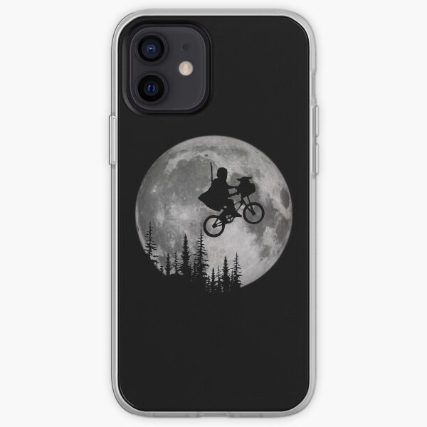 Across The Moon With The Child iPhone Soft Case