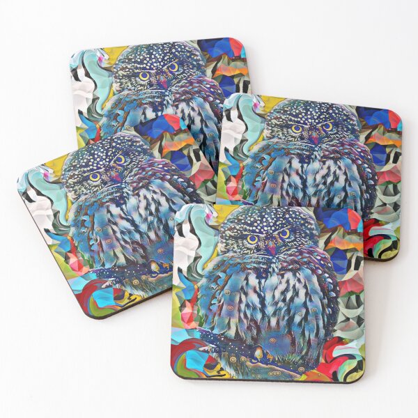 Item preview, Burrowing Owl Mosaic designed and sold by Shayduk.