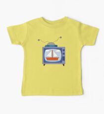 simpsons tv Baby Tee