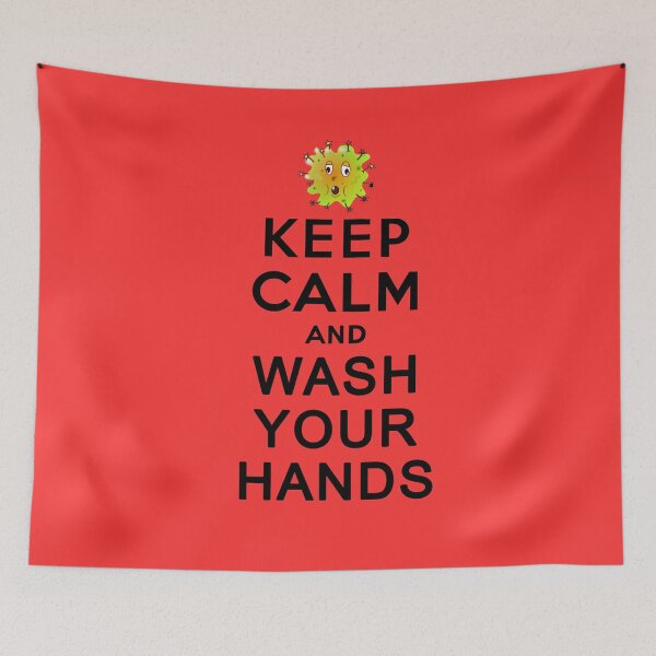 Item preview,  KEEP CALM AND WASH YOUR HANDS designed and sold by Greenbaby.