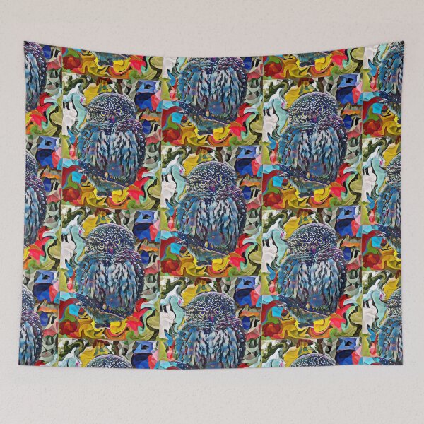 Item preview, Burrowing Owl Mosaic designed and sold by Shayduk.