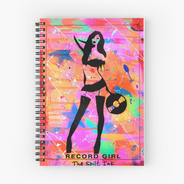 Item preview, Record Girl II. Detroit Techno designed and sold by thespiltink.