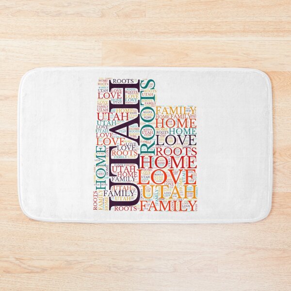 Item preview, Utah State Home, Love, Roots and Family Map designed and sold by marosharaf.