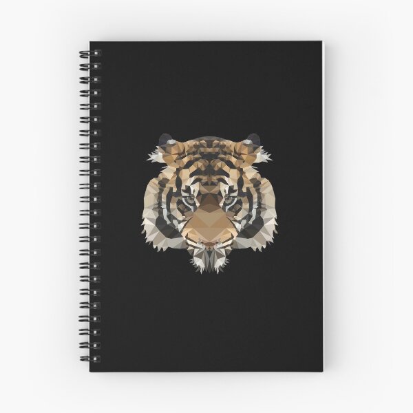 Item preview, Tiger tiger head big cat from Africa polygon design designed and sold by AxzoGerman.