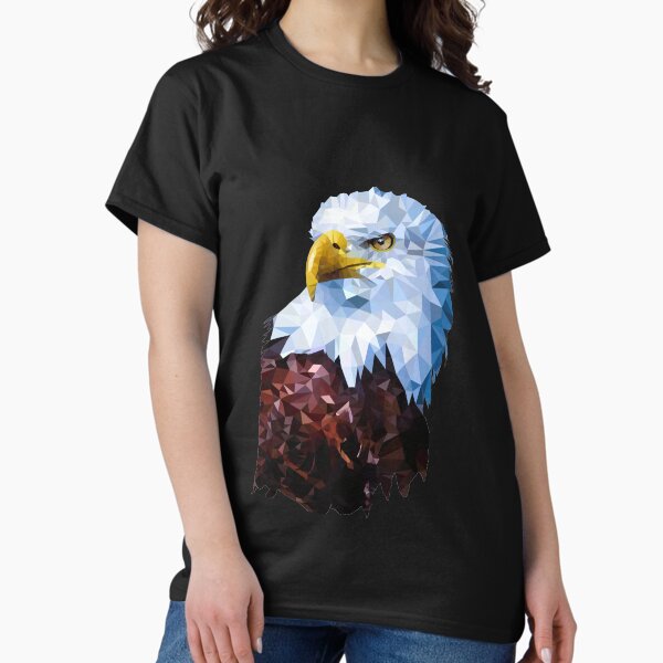 Item preview, Adler weiß Adlerkopf Weißkopfseeadler Polygon Design designed and sold by AxzoGerman.