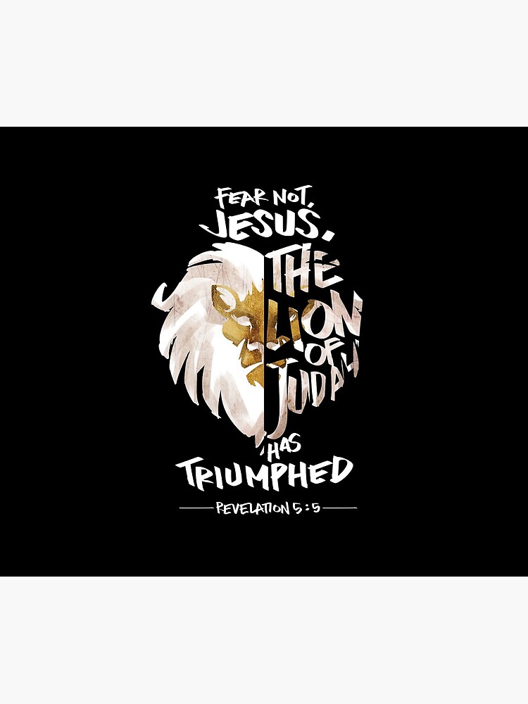 Jesus is the Lion of Judah Christian Gifts by TCCPublishing