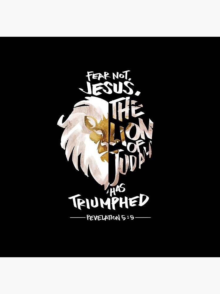 Thumbnail 2 of 2, Tote Bag, Jesus is the Lion of Judah Christian Gifts designed and sold by TCCPublishing.