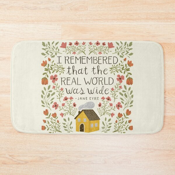 Item preview, Jane Eyre "World Was Wide" Quote designed and sold by ohjessmarie.