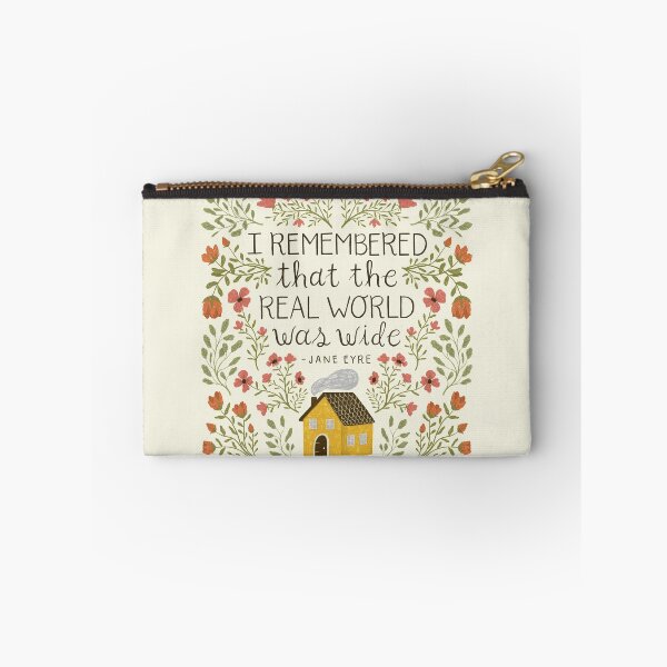 Item preview, Jane Eyre "World Was Wide" Quote designed and sold by ohjessmarie.