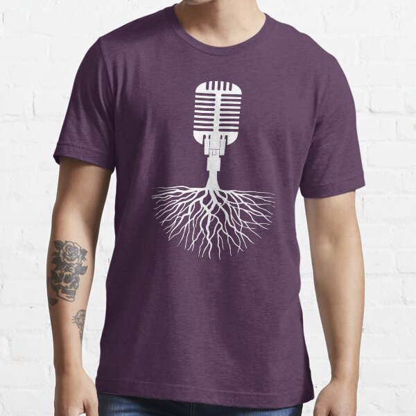 Musical Roots (Microphone) Essential T-Shirt