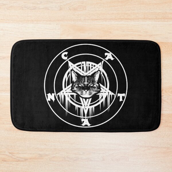 Item preview, Satanic Baphomet cat CATAN 666 designed and sold by Skady666.