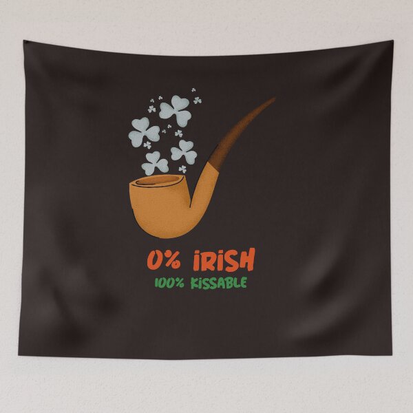 Item preview, 0% IRISH 100% KISSABLE designed and sold by MoTeesMo.