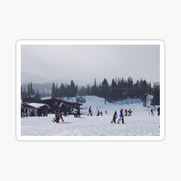 Mammoth Mountain Stickers Redbubble - crystal ski resort 2 roblox