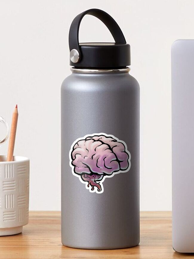 Thumbnail 1 of 3, Sticker, Brains designed and sold by MrChuckles.
