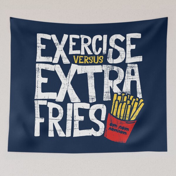 Item preview, Exercise Vs. Extra frieze designed and sold by RAWWR.