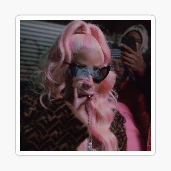 Nicki Glossy Sticker
