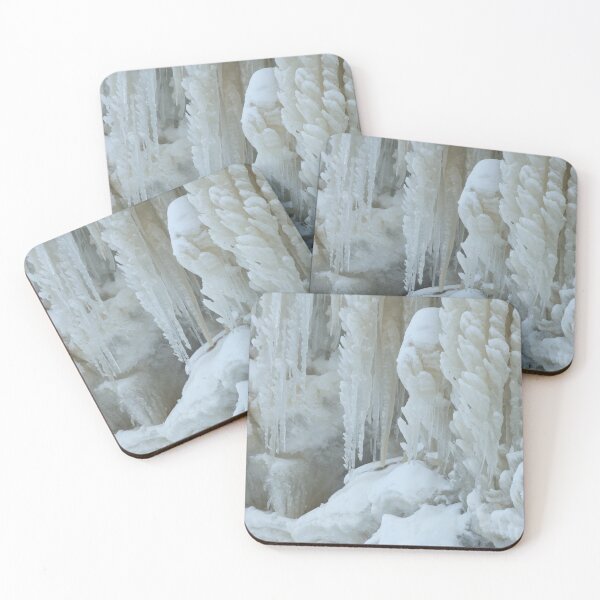 Item preview, Spray formed icicles grow strange wings beside Gabbro Falls. designed and sold by Steven Holt.