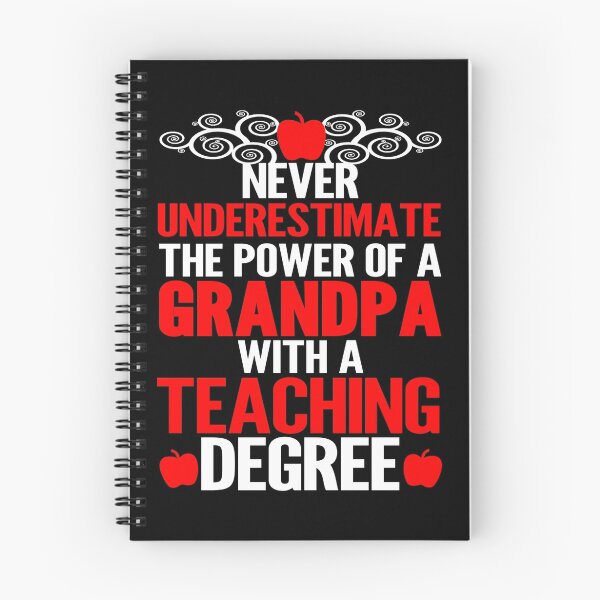 Item preview, Never Underestimate The Power Of A Grandpa With A Teaching Degree designed and sold by evahhamilton.